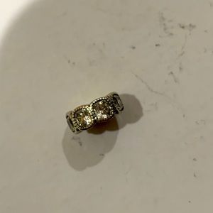 Pandora Cubic Zirconia Sterling Silver Charm